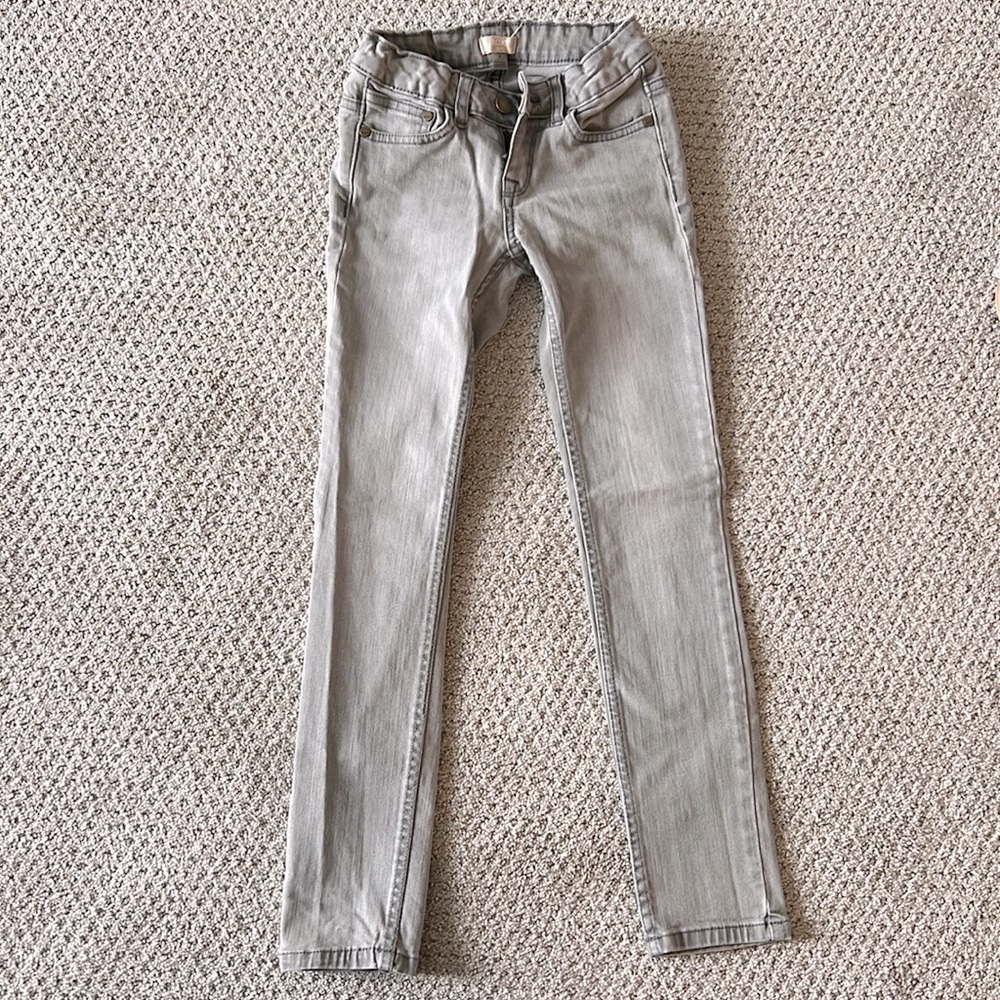 EUC ROXY grey kids jeans. Size 8
